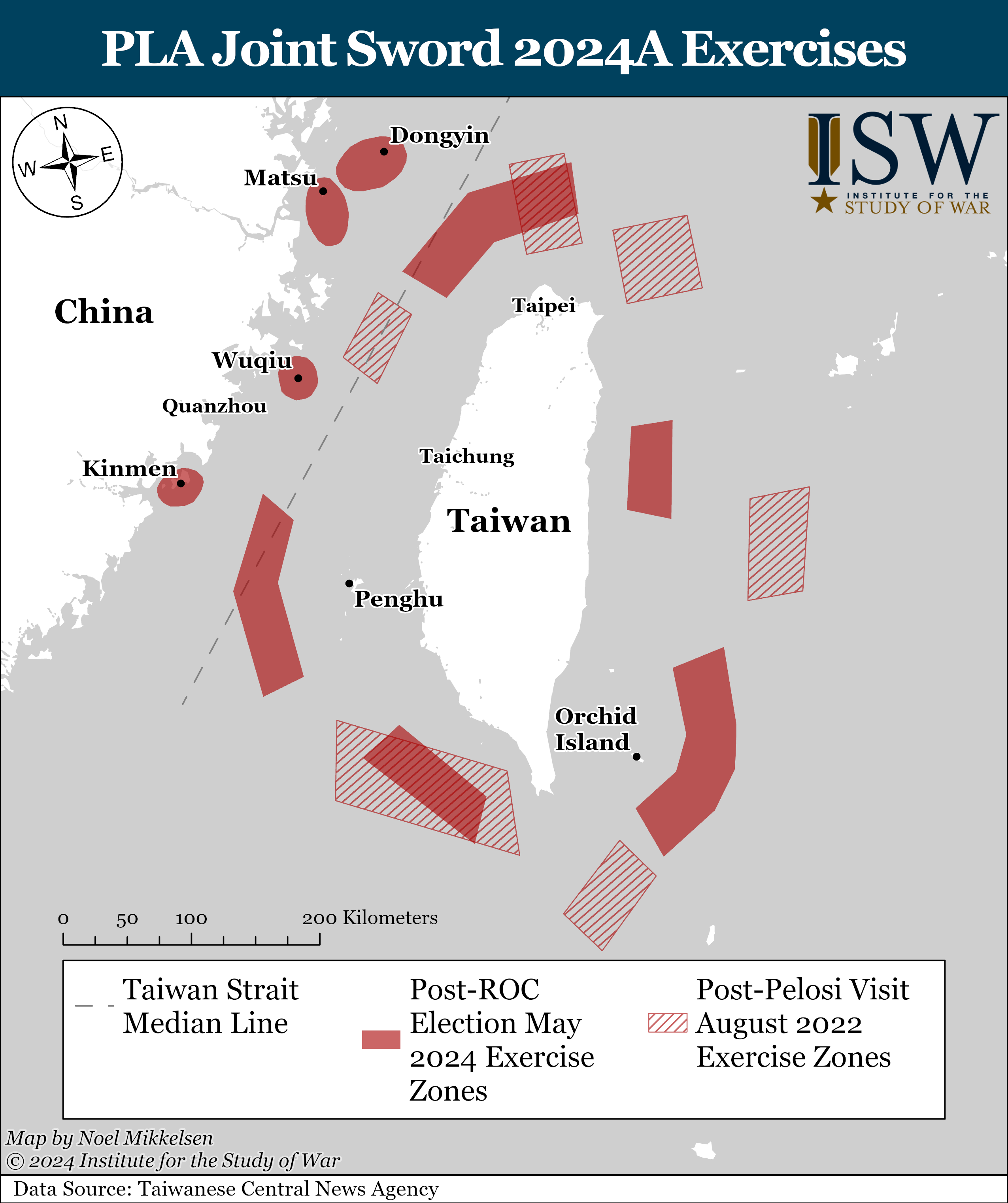 China-Taiwan Weekly Update, May 24, 2024 | Institute For The Study Of War